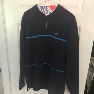 Limited Edition SupremexLacoste long sleeve shirt